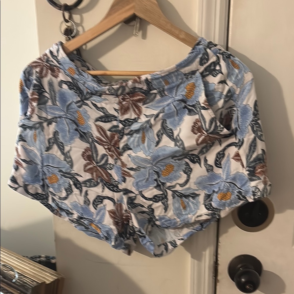 Floral Print Women's Top